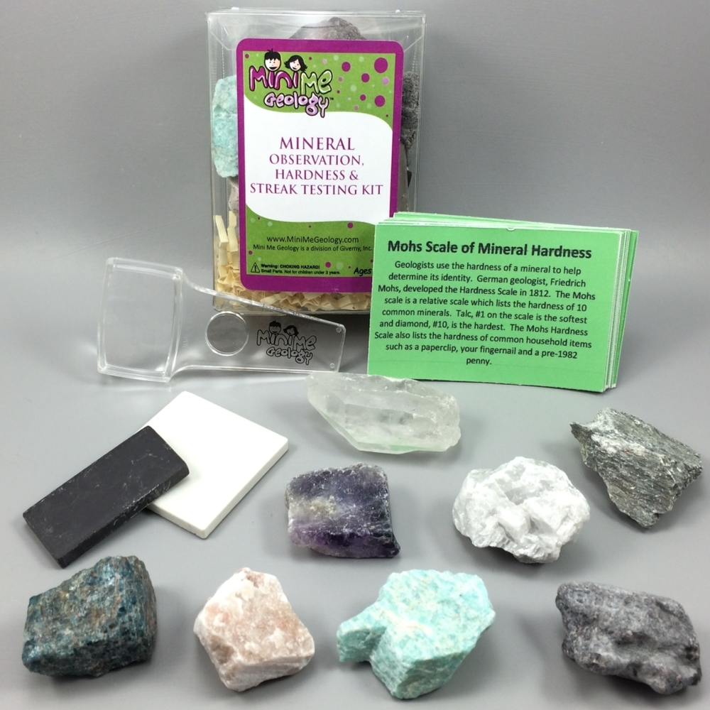 Rock and Mineral Collections and Testing Kits for Kids and Classrooms