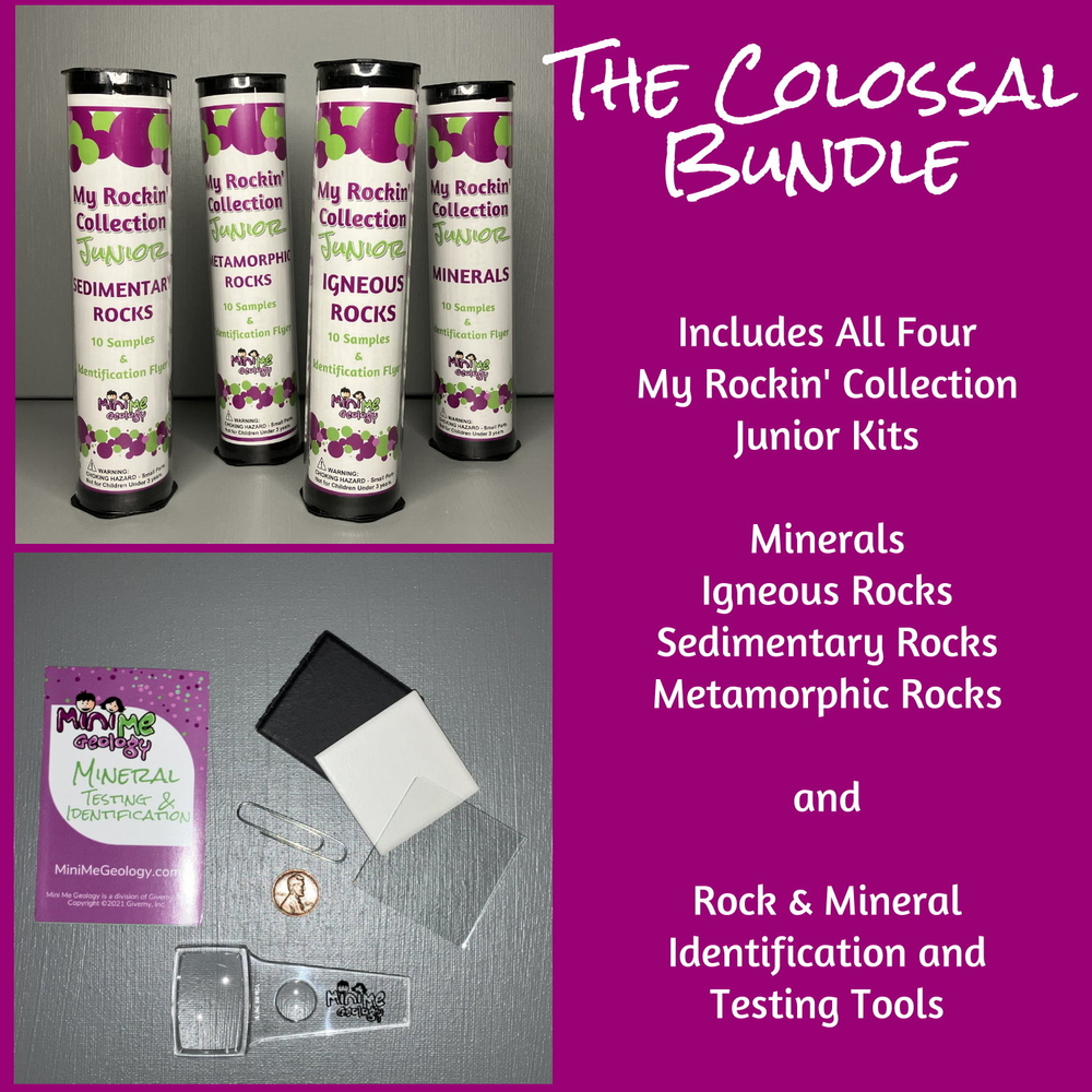 Colossal Rock & Mineral Kit – Mini Me Geology