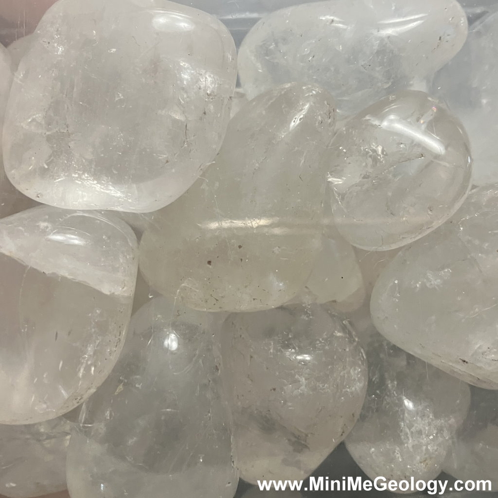 Tumbled Clear Quartz - Approximately 1 lb. - only 2 left! image